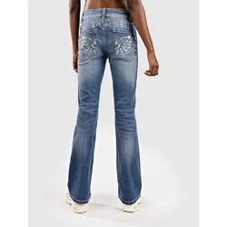 Ninth Hall Alyssia Chain Jeans med wash Gr. 12