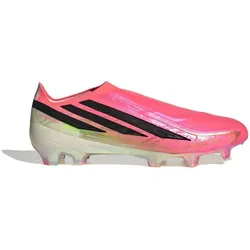 adidas F50 Hyperfast Elite Laceless FG Fußballschuh pink/schwarz