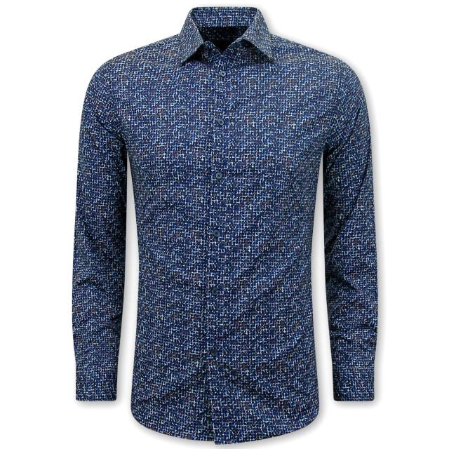 Bread & Buttons Lange mouw slim fit