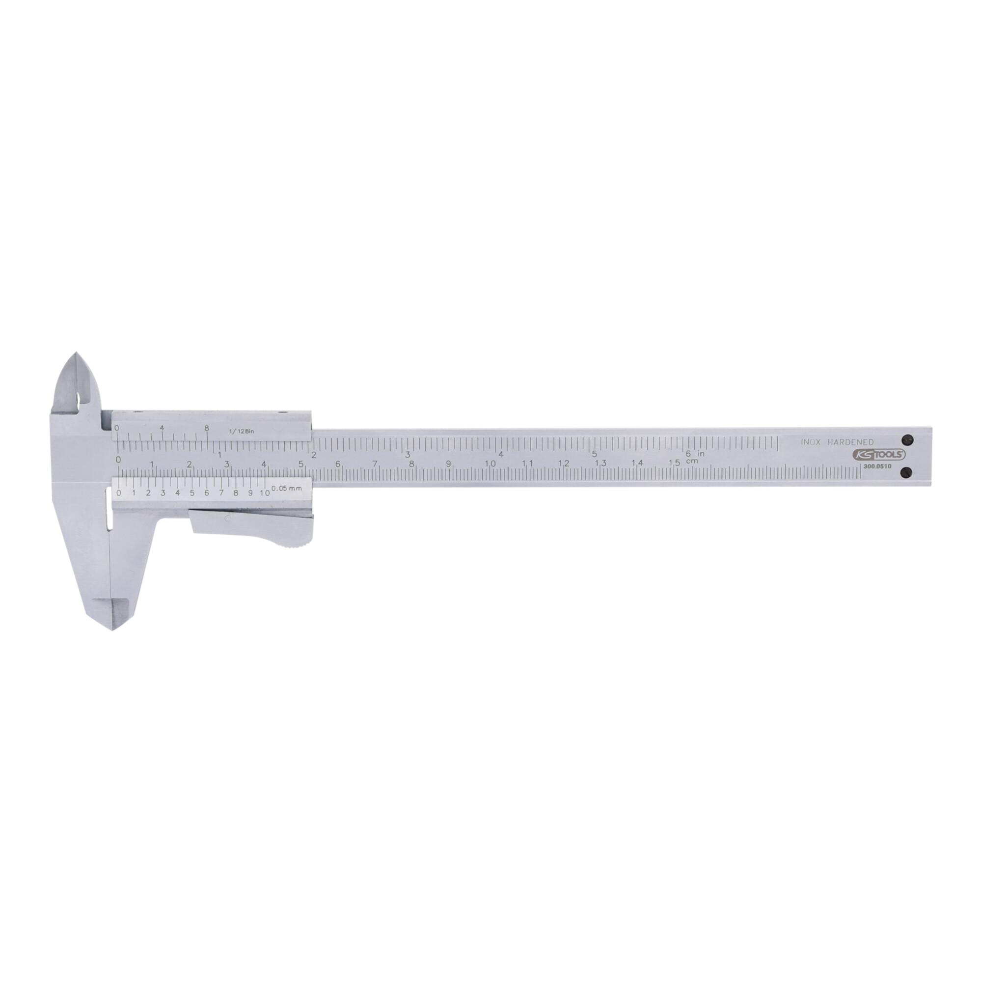 KS Tools Taschen-Messschieber 0-150mm, 235mm (300.0510)