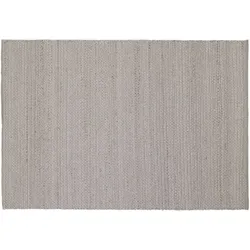 Teppich Nirvana aus Stoff, modern, rechteckig, Grau, 250x350 cm, weiches Mischgewebe