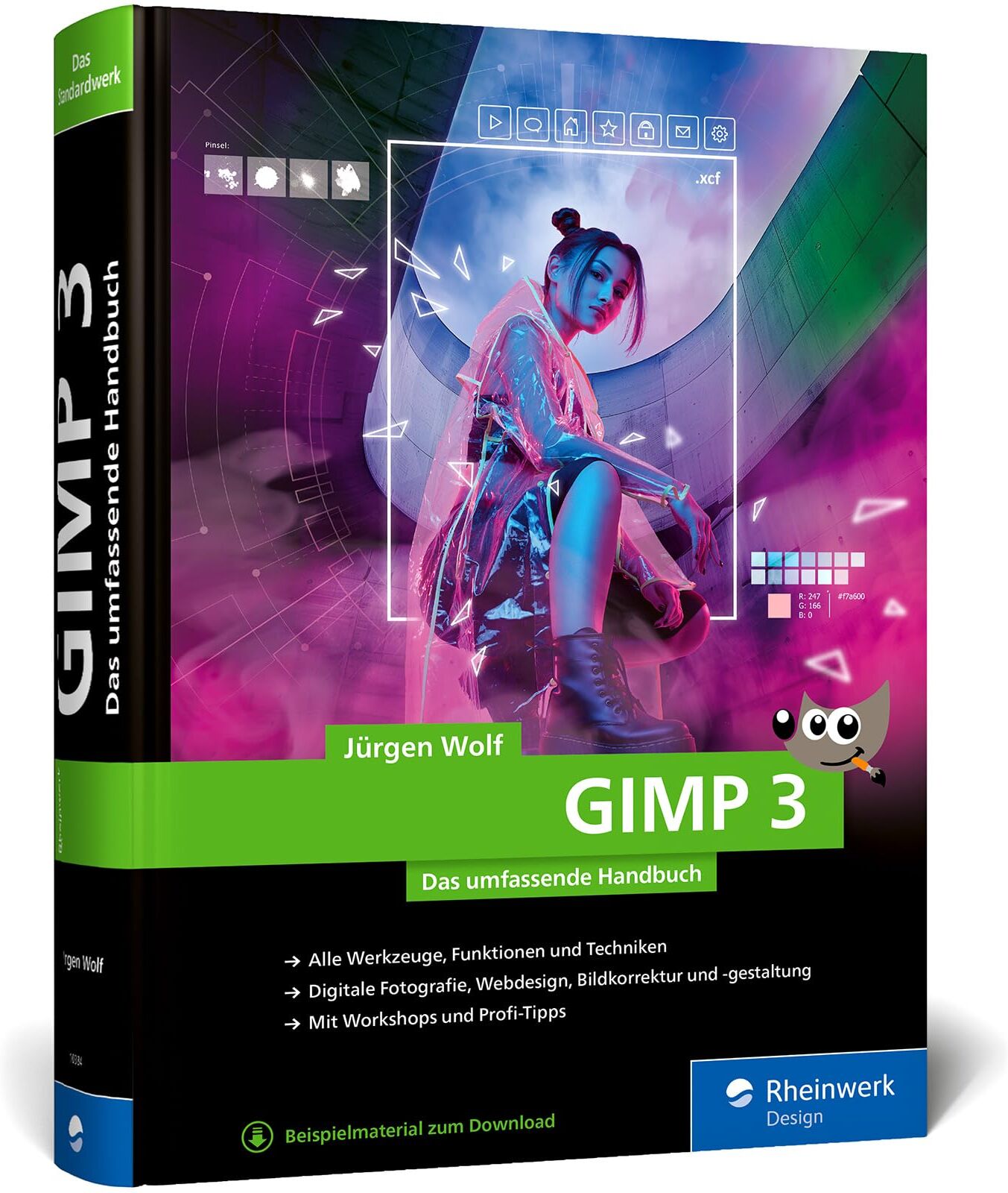 Jürgen Wolf - GIMP 3: Das umfassende Handbuch. GIMP 3 von A bis Z. Praxis-Worskhops und Profi-Tipps auf 900 Seiten - Preis vom 19.10.2026 19:33:35 h