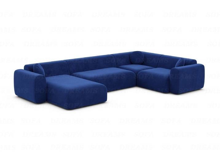 Sofa Dreams Wohnlandschaft Stoff Sofa Wohnlandschaft Cortegada U Form Polster Couch, Loungesofa