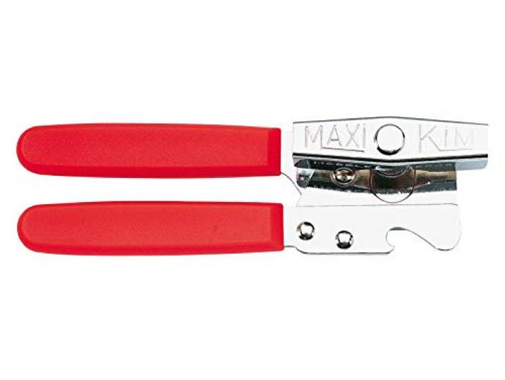 NOGENT*** 04040G Maxi Kim Ouvre-Boîtes Acier/Poignées Plastifié Rouge