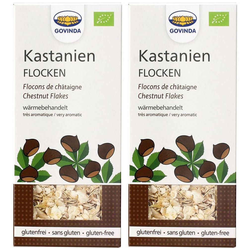 Govinda Bio Kastanienflocken 2x 2x200 g