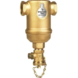 Schlammabscheider Spirotrap, 22 mm Klemmanschluss, horizontal