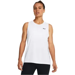 UNDER ARMOUR Tech Solid Tanktop Damen 100 - white/black M