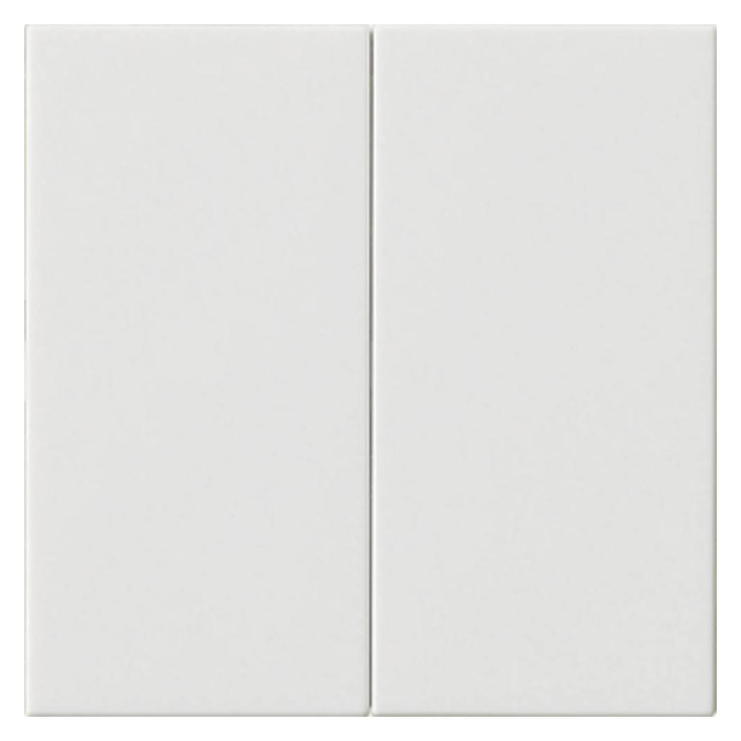 Gira Wippe 2f unbedruckt System 55 Reinweiss 537003 (537003)
