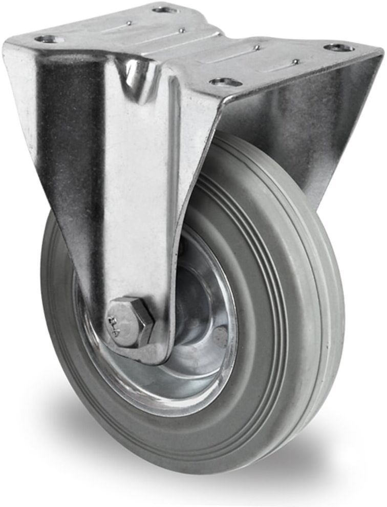 CASCOO Bockrolle ø 200 mm Serie SWR2 Rollenlager (FPP55W0200SWR2R0N)