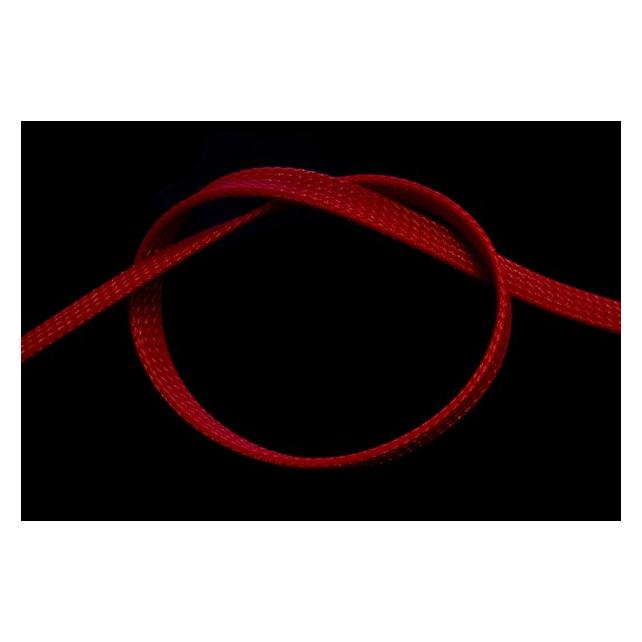 Phobya Flex Sleeve 10mm (3/8' UV-rot 1m (Kabelschlauch) (93030)