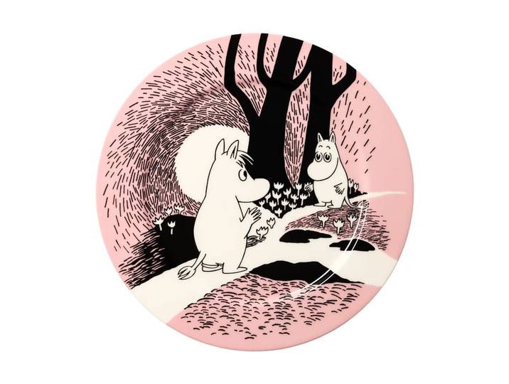 Moomin Arabia Assiette de service Moomin 30 ans Kärlek Ø30 cm