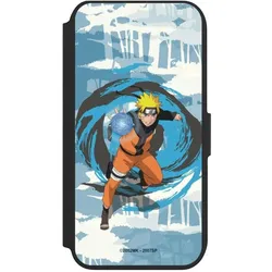Nivocase Klapphülle für Apple iPhone 8 Handyhülle aus Kunst Leder NIVOflip schwarz Manga Naruto Shippuden (Apple iPhone 8), Smartphone Hülle, Schwarz