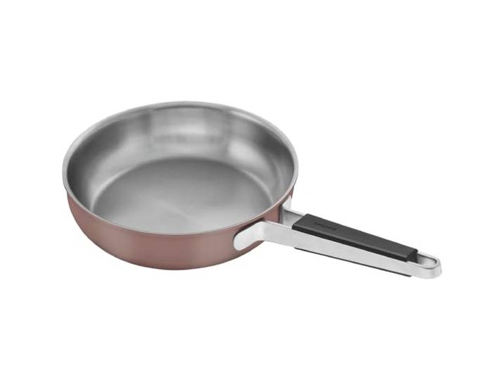 ZWILLING Pure Bratpfanne aus Edelstahl, 24,1 cm, Rosa