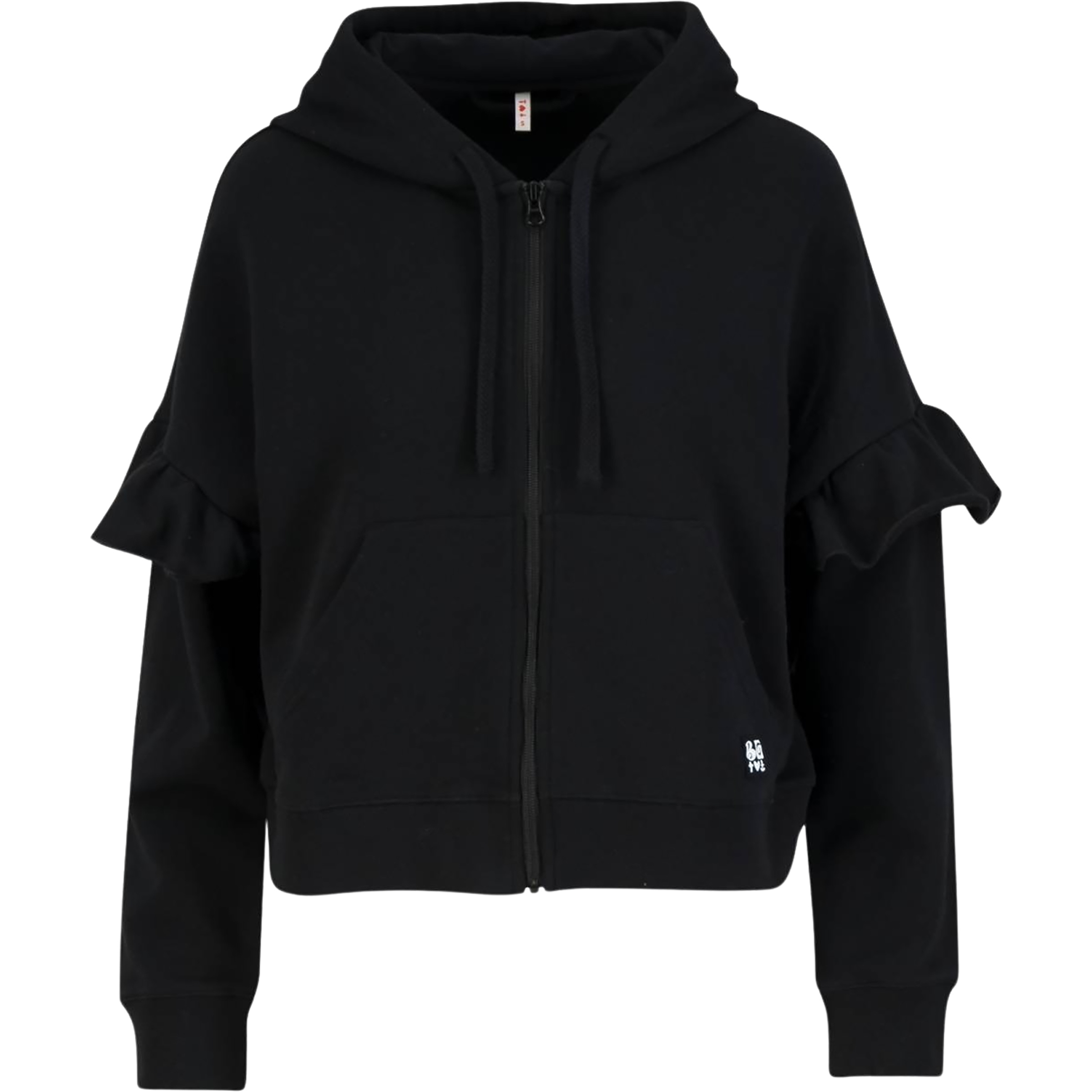 Blutsgeschwister Ruffle Rebel Damen Freizeitjacke, Parkas schwarz Größe S Lifestyle Schnell trocknend