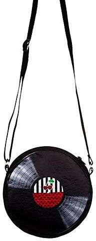 buttinette Tasche "Schallplatte"