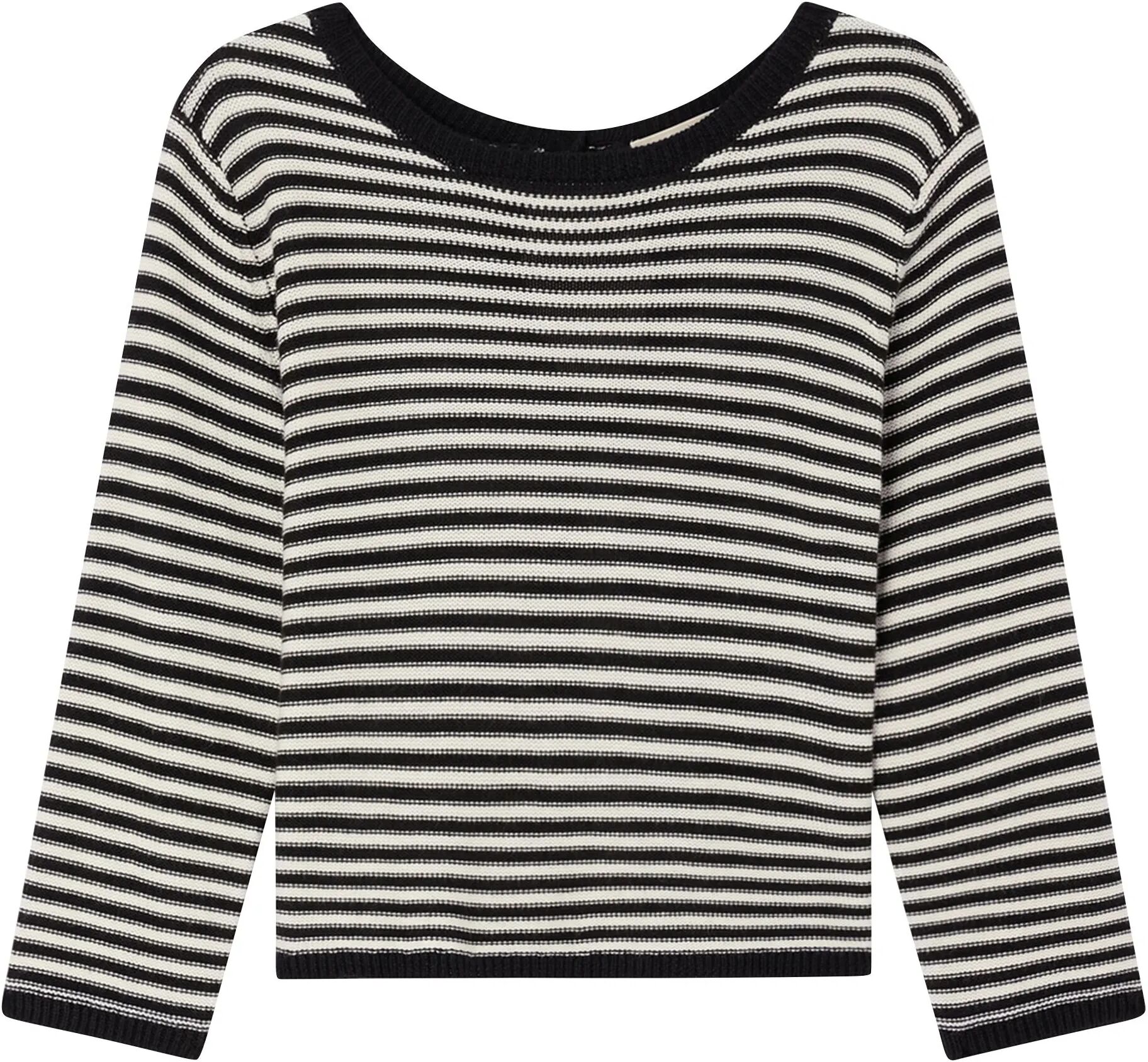 Sessùn T-shirt Striano Rayures Noir M
