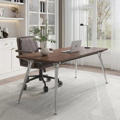 Funxibio "Mid-Century Modern Computer Desk, 70.87"" Large Executive Office Desk"