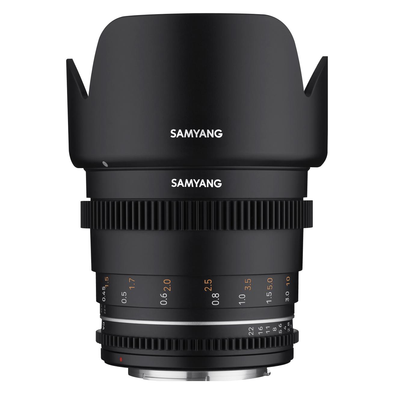 Samyang MF 50mm T1,5 VDSLR MK2 Canon RF (Canon RF, APS-C / DX, Micro Four Thirds, Vollformat) (23027)