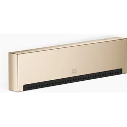 Dornbracht WATER FALL Schwallauslauf mit Einzelstrahlen für Wandmontage, mit Pearlstream, 13425979-47, Farbe: Champagne