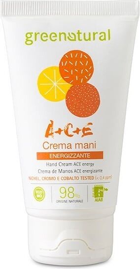 greenatural Crema Mani Biologica alle Multivitamine ACE
