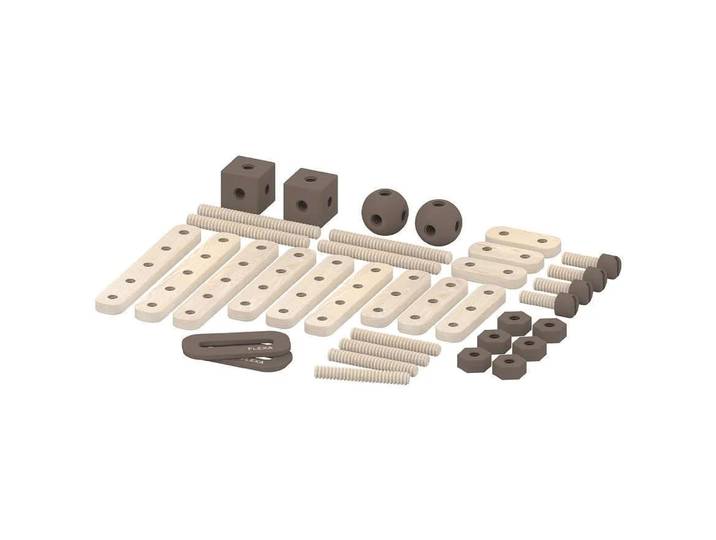 Bau-Spielset Play Braun