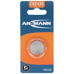 Ansmann Lithium Knopfzelle CR2430, 3 Volt
