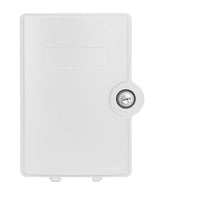 FTTH Distributions Box für Außen 2SC/Simplex, LC/Duplex, Halterung weiß