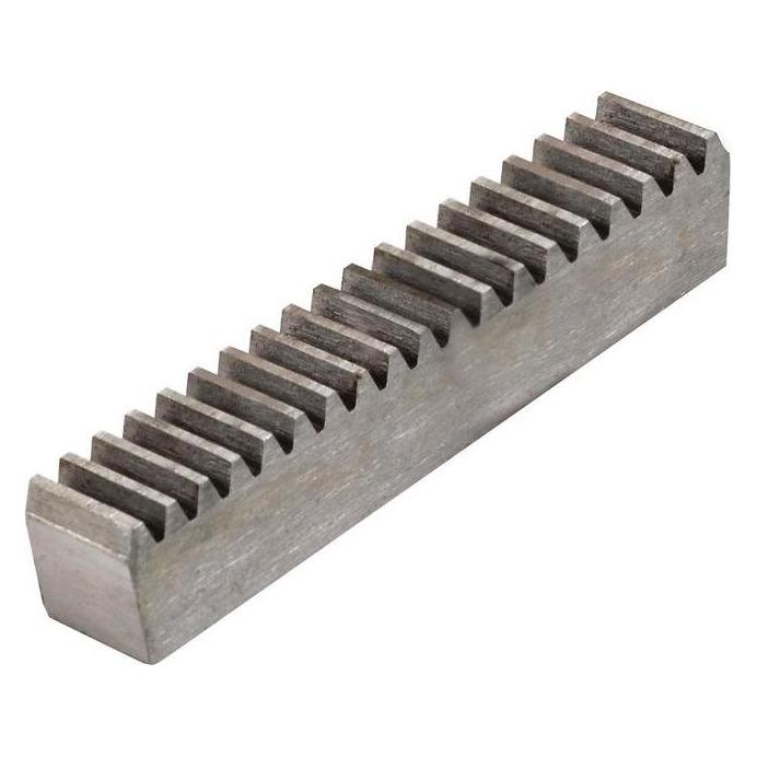 RS PRO Stahl Zahnstange, Modul 1.0, 500mm (1827858)