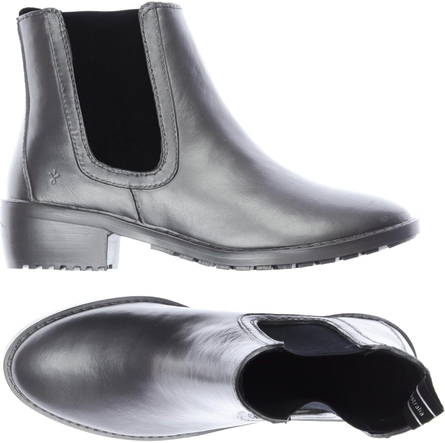 Emu Australia Damen Stiefelette, Grau, Gr. EU 38, kein / Etikett - Second Hand