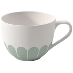 Villeroy & Boch, Tasse, Kaffeetasse Fleur 160 ml, 6 Stück, Grün, Material (160 ml, 6x)
