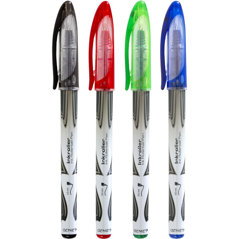 Genie Tintenroller 4-Farben 12 Stk. Box