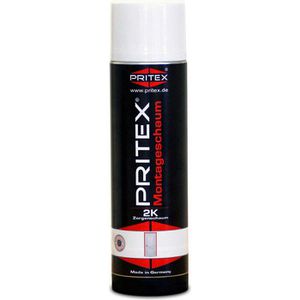 Pritex Bauschaum 510007936, B2, 2K Zargenschaum, mit Adapter, 400 ml