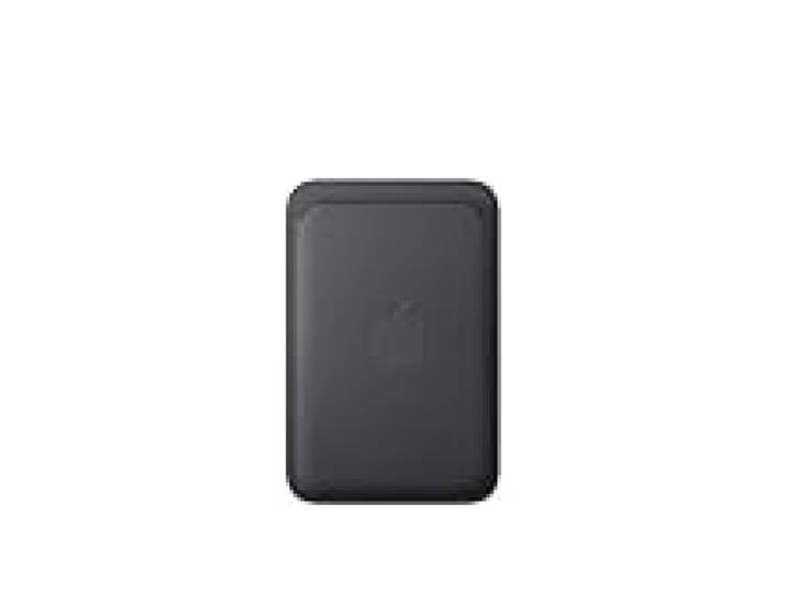 Apple Porte‑Cartes en Tissage Fin pour iPhone avec MagSafe – Noir ​​​​​​​