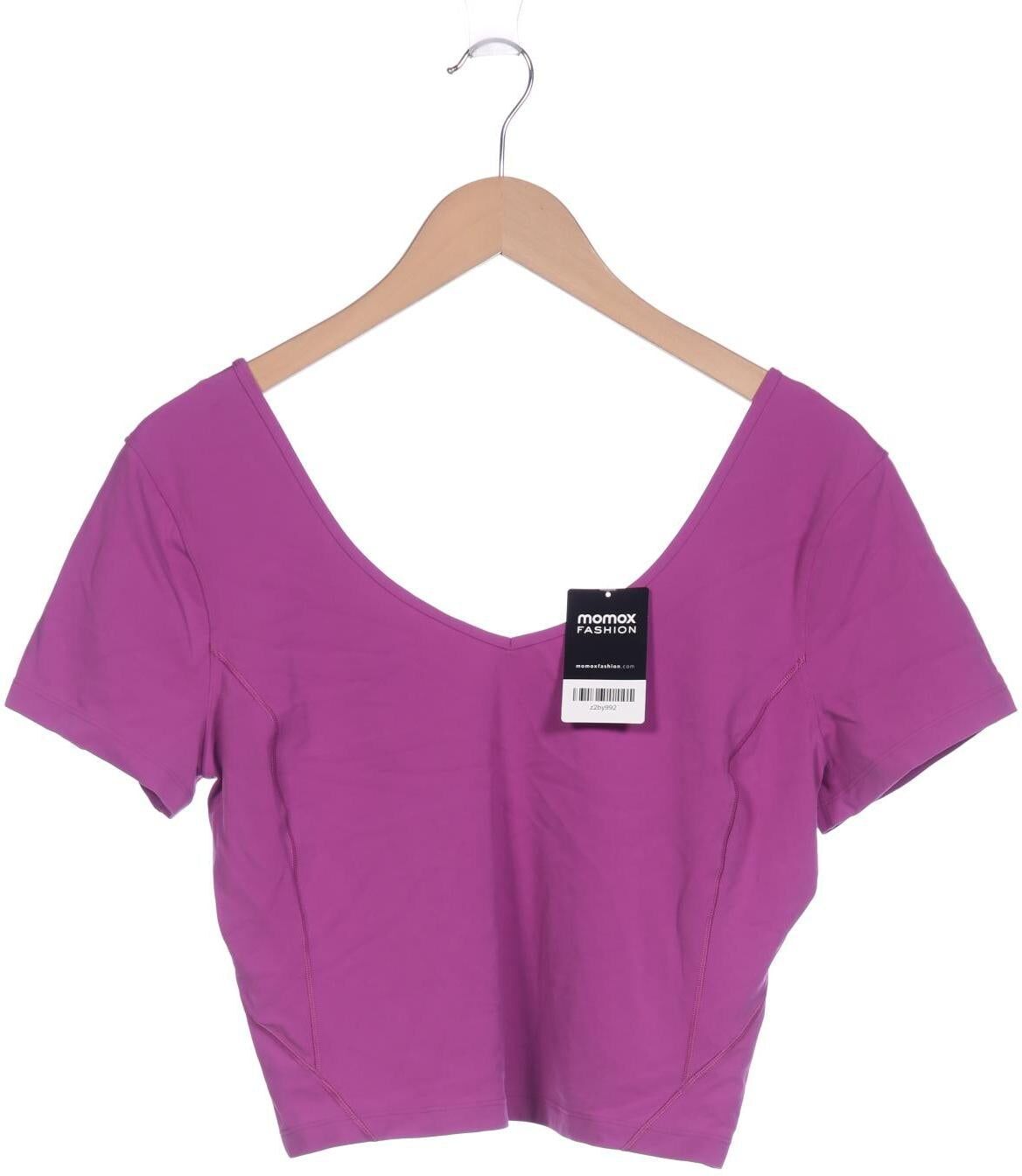 Lululemon Damen T-Shirt, Lila, Gr. M, kein / Etikett - Second Hand