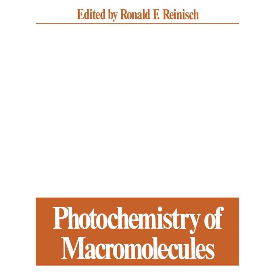 Springer Photochemistry of Macromolecules (Englisch, Softcover, F Reinisch, R/) (55531985)