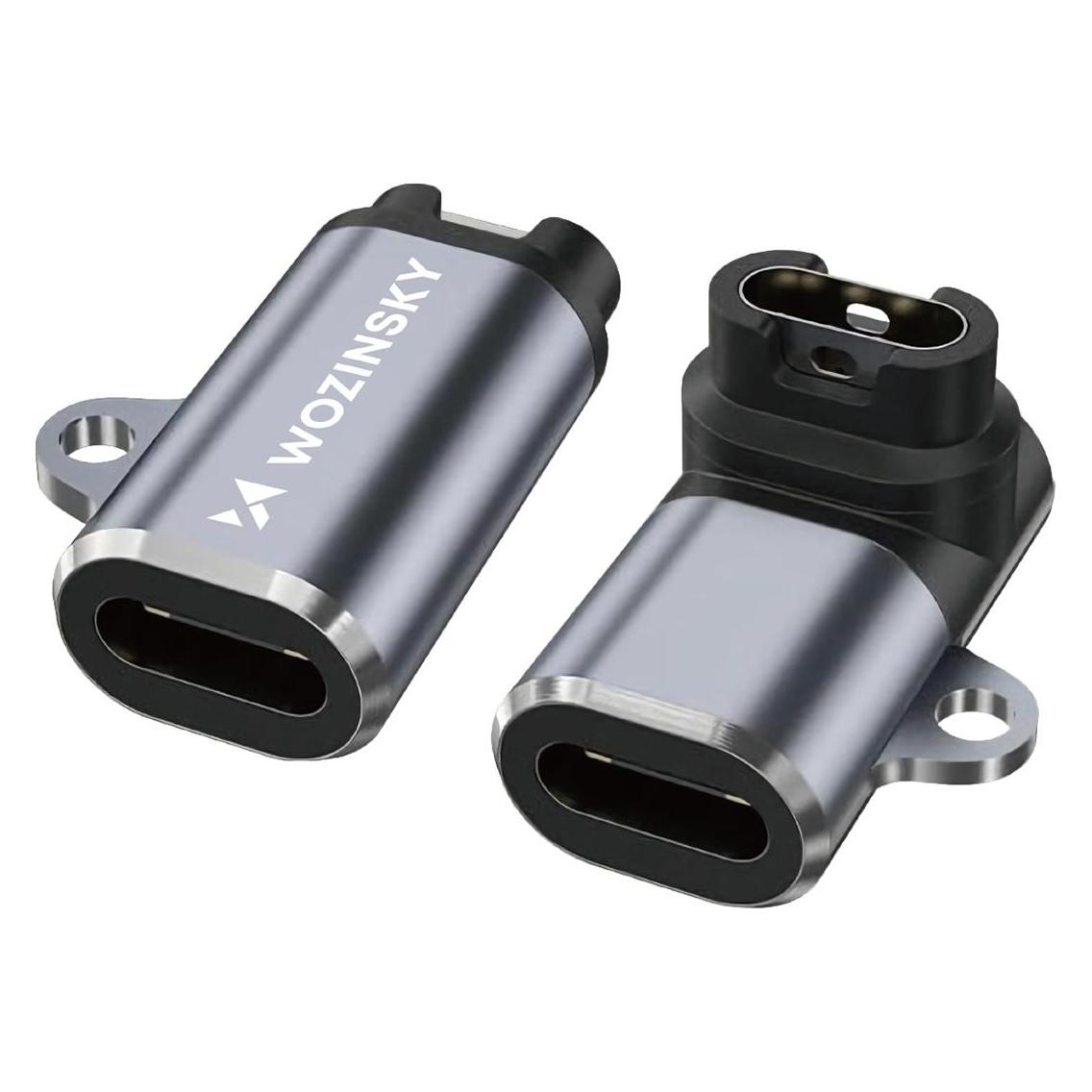 Wozinsky WAYGS1 USB-C-Adapter für Garmin Smartwatch - Grau (1409315874)