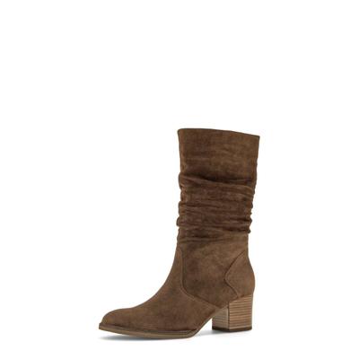 Stiefel GABOR "Eleganter Stiefel", Damen, Gr. 39, braun, Schuhe Stiefel