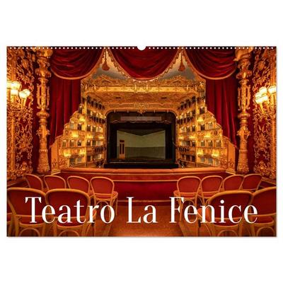 Teatro La Fenice (Wandkalender 2026 DIN A2 quer), CALVENDO Monatskalender