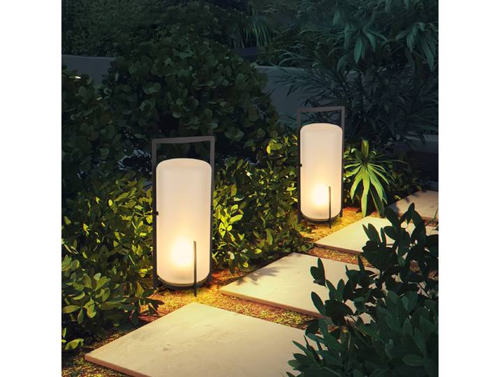 Lampadaire solaire pour villa chinoise, imperméable, luminaire d'extérieur, idéal pour une pelouse, un jardin ou un balcon