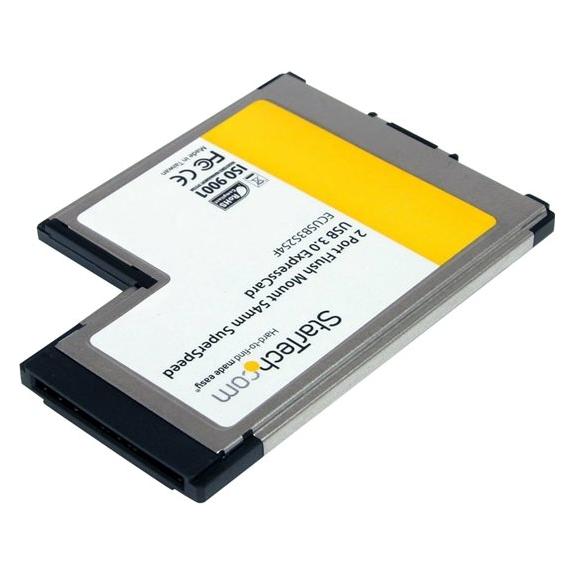 StarTech Flush Mount Expresscard USB 3 (ECUSB3S254F)