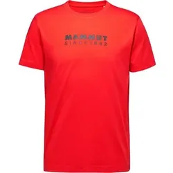 MAMMUT Herren Shirt Mammut Core T-Shirt Logo, Größe M in Rot Rot