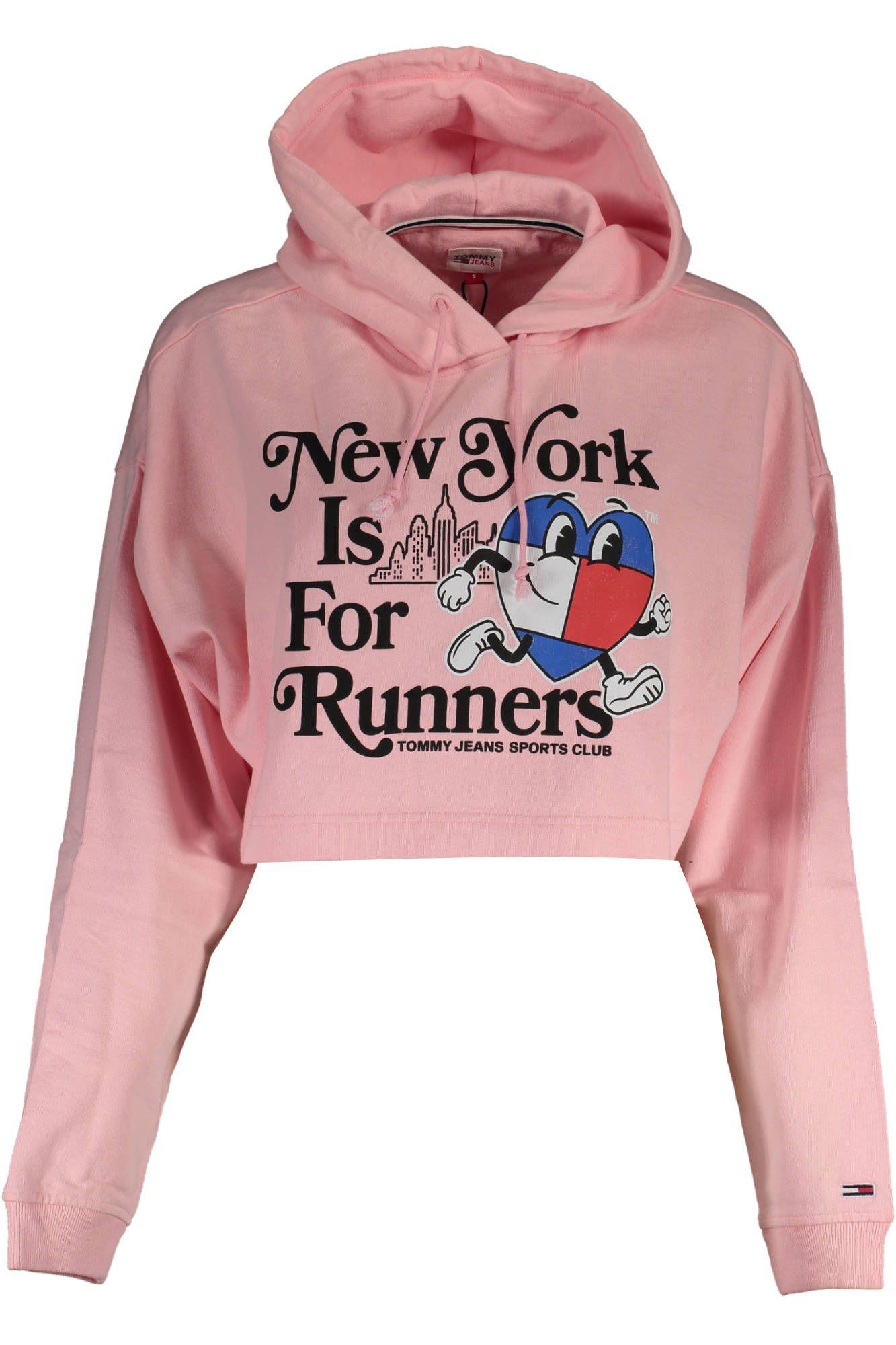 Cropped Hoodie im New York Stil