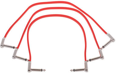"Ernie Ball Red Flat Ribbon Patch 12"" Rouge"