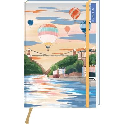 myNOTES Papeterie: Notizbuch A5 Simply, Katy – Bristol Harbour, Notizbuch von , arsedition