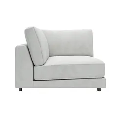 Jette Home Element Ecke in Feincord Modulsofa Sila ¦ grau ¦ Maße (cm): B: 120 H: 85 T: 127.0