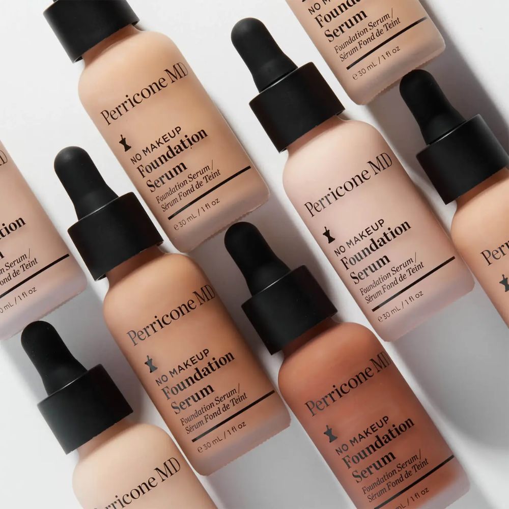 N.V. Perricone No Makeup Foundation Serum Broad Spectrum - Semi-Matte Finish 30mL Tan SPF20