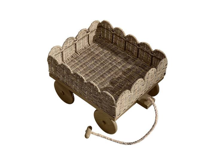 Mirabeau Puppenwagen Kinderbollerwagen Whimsywood braun