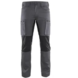 Service Bundhose "1459-1845" 166 g/m2 - D30 - mittelgrau/schwarz