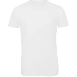 B&C Herren T-Shirt TriBlend TM055 white M