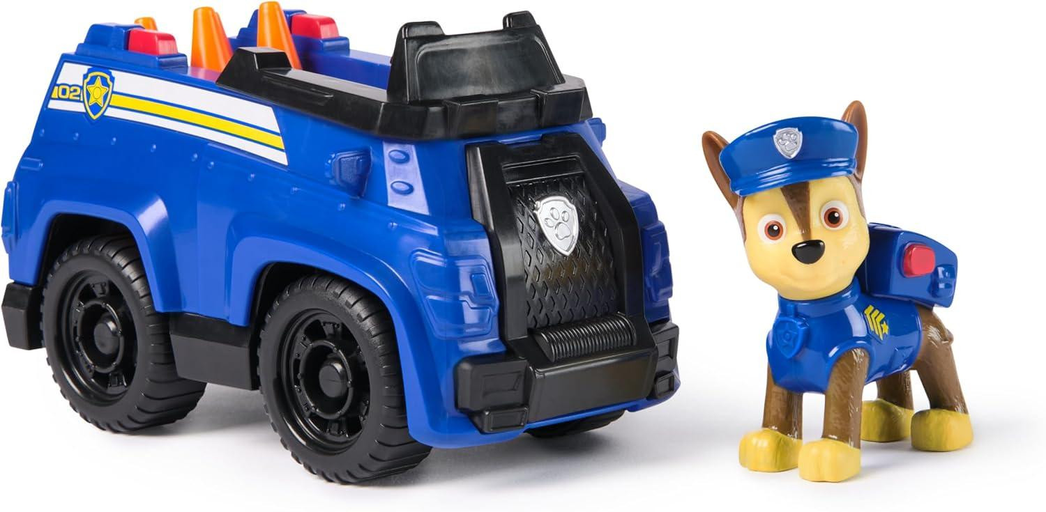 PAW Patrol Chase's Patrol Cruiser Speelgoedauto met speelfiguur